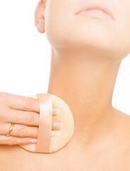 Rejuvenescimento da pele no pescoço